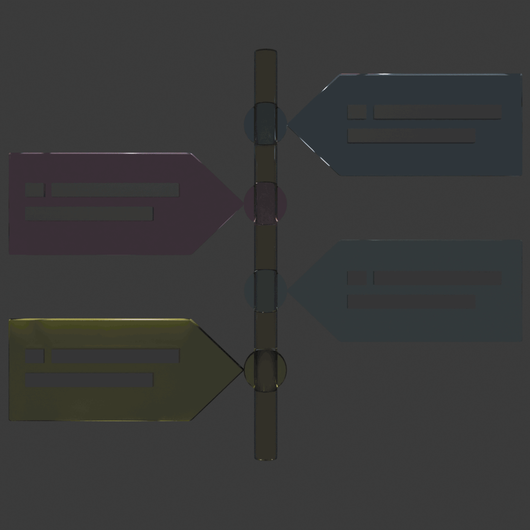 Zeitstrahl Symbol KURZE ANIMATION Blender 3D von Jochen Nuding