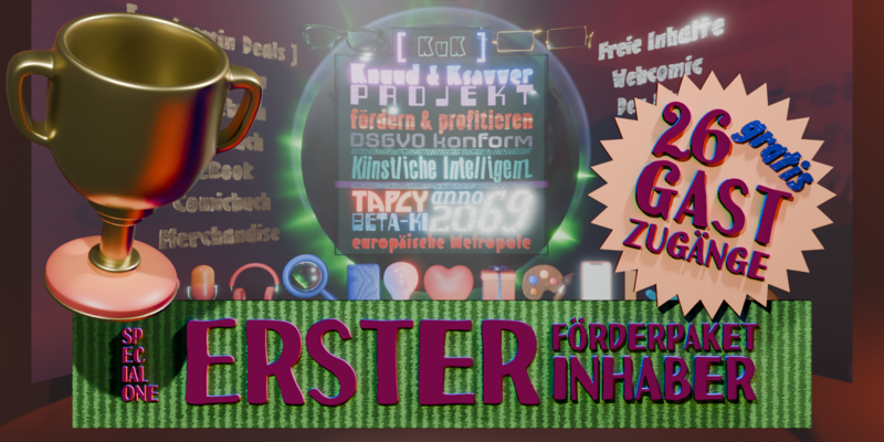 Als Sponsor im Episodenband verewigen