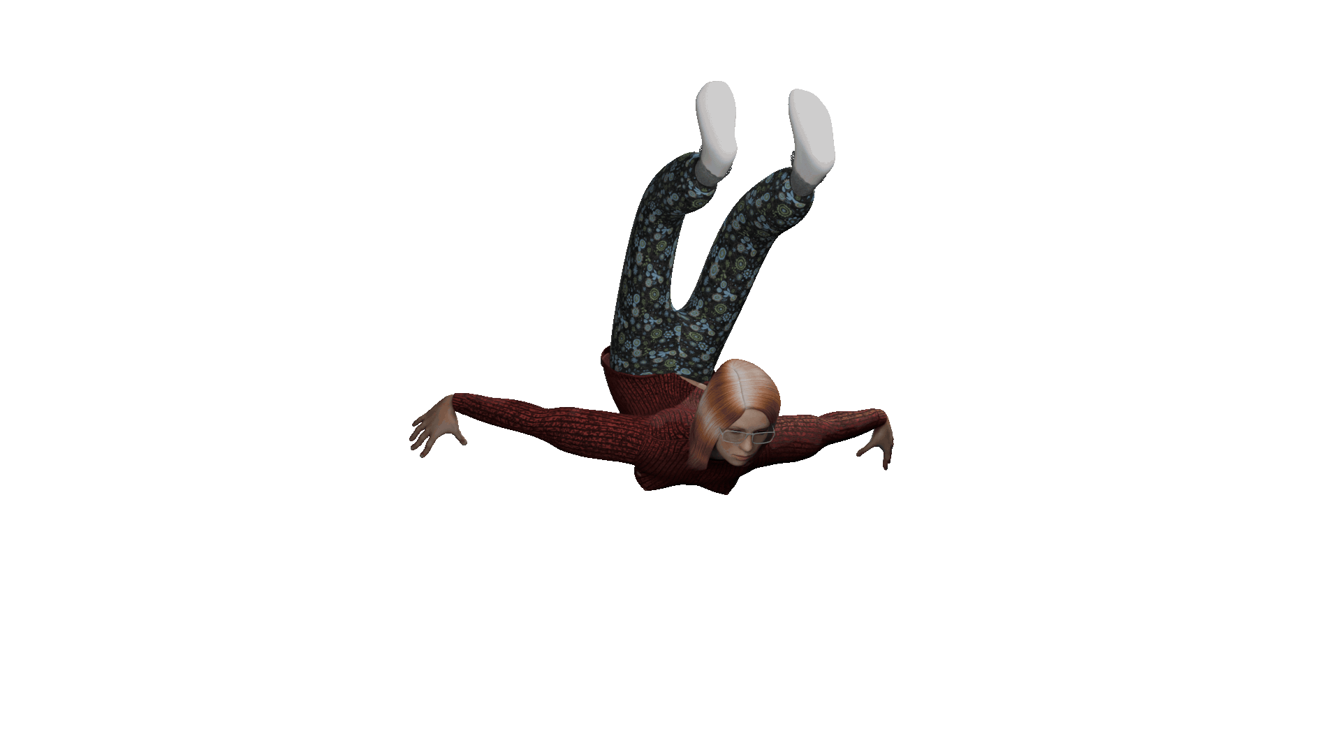 Kaatje Pose Renderbilder Animation
