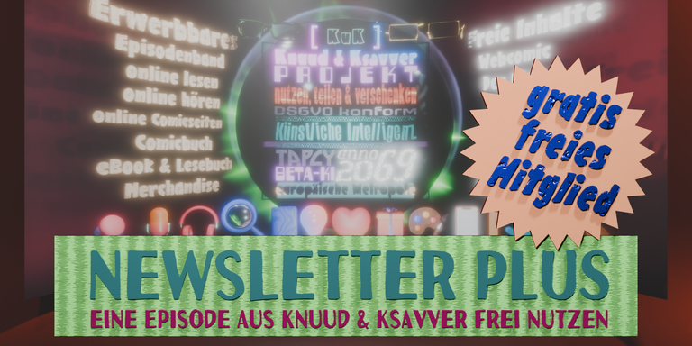 Newsletter PLUS um Gratis-KuK-Mitglied zu werden
